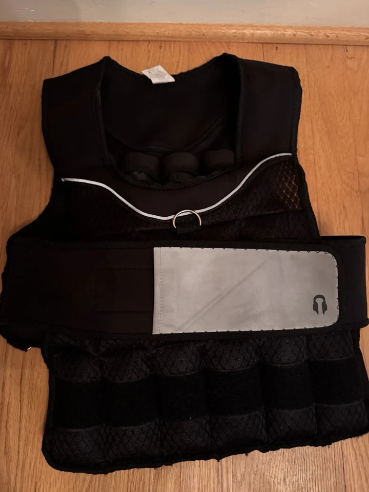 CAP Barbell Short Adjustable Weighted Vest 20 Lb Vests Strength Training Fitness - Image 1 of 1