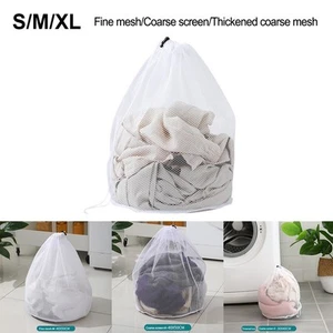 Wäschesack Waschbeutel Kordelzug Maschinenwäschesack Netzbeutel Socken Verdicken - Bild 1 von 49