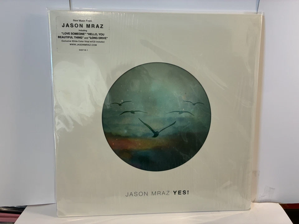 JASON MRAZ YES 2014 LP White Vinyl  - Image 1 of 2