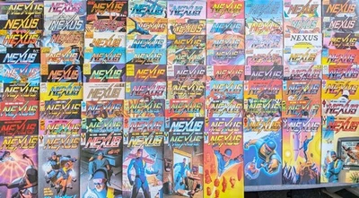 NEXUS 76 Comics Lot #1-12 #14-44 #46-80 Capitol & First Comics, Baron & Rude - Image 1 of 4