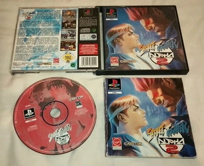 Street Fighter Alpha 2 Sony Playstation 1 PS1 Complet In Box CIB PAL España psx - Imagen 1 de 4