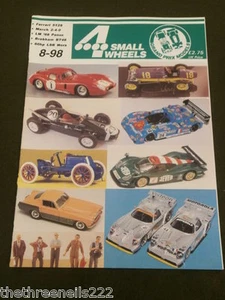 4 SMALL WHEELS - GRAND PRIX MODELS CATALOGUE - AUGUST 1998 - Picture 1 of 1