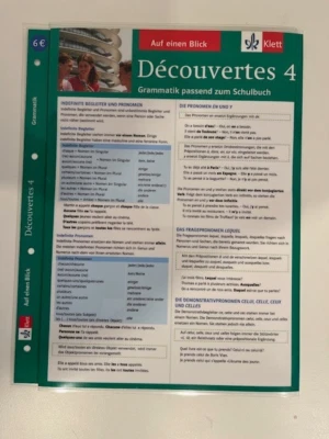 Découvertes 4 - Grammatik passend zum Schulbuch - Bild 1 von 2