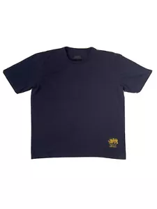 Tiger Of Sweden Navy Blue Casual Short Sleeve T-Shirt Mens Plain Medium - Picture 1 of 9