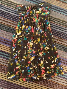 The Limited ärmelloses mehrfarbiges schwarzes Kleid Größe 0 - Bild 1 von 9