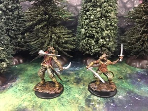 Nolzur’s Marvelous Miniatures Male Tabaxi Rogues Dungeons & Dragons Hand Paint - Picture 1 of 10