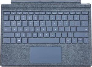 Ice Blue - Microsoft Surface Pro Type Cover Alcantara Keyboard for Pro 7,6,5,4,3 - Picture 1 of 5