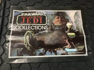 Vintage 1983 Kenner Star Wars Return of the Jedi toy catalog booklet Jabba - Picture 1 of 2
