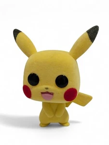 Funko Pop! Pikachu Flocked #353 Pokemon special edition OOB Loose - Picture 1 of 6