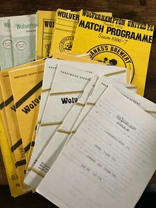 Wolverhampton United Heimprogramme 1980er West Midland Nicht-Liga KOSTENLOSER VERSAND - Bild 1 von 31