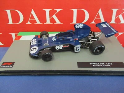 Die cast 1/43 Modellino Auto F1 Tyrrell 006 1973 F. Cevert - Immagine 1 di 4