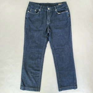 Seven7 Jeans Women's Boyfriend Straight Leg Dark Wash Stretch Denim Sz. 20 - Picture 1 of 11