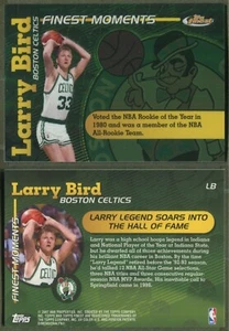 2006-07 Topps Finest - Finest Moments - #LB Larry Bird - Boston Celtics - Picture 1 of 1