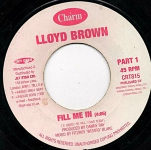 LLOYD BROWN fill me in  CHARM RECORDS. - Bild 1 von 1