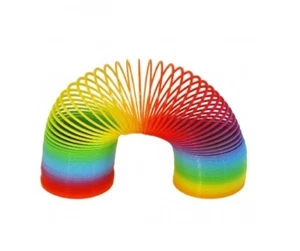 Regenbogenspirale Treppenläufer 6cm Hüpf Spirale Mitgebsel für Kinder Geburtstag - Bild 1 von 1