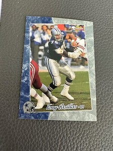 1993 Pacific Football Card #4 Tony Casillas - Dallas Cowboys