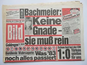 Imagen periódico del 13.10.1983, Ingrid Steeger, Burt Reynolds, Paul McCartney - Imagen 1 de 1