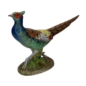 Vintage Pheasant Bird Hand Painted Ceramic  - Picture 1 of 11