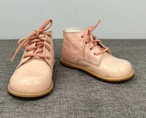 Josmo Baby GirlToddler Pink All Leather Walking Shoes Walker Size 6.5 - Picture 1 of 11