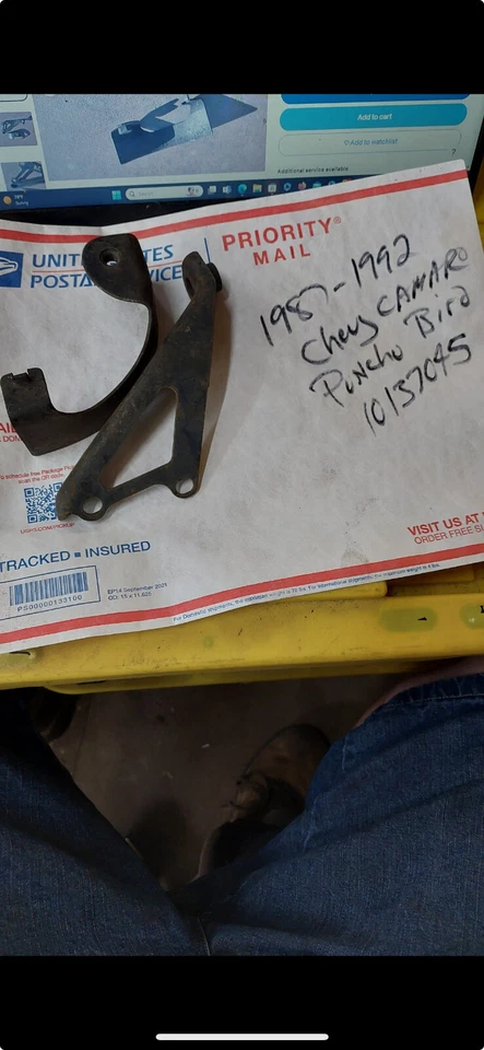 Chevrolet Camaro Pontiac Firebird 1987-1992 soporte alternador 2,8 L 10137045 Foto 1 de 1