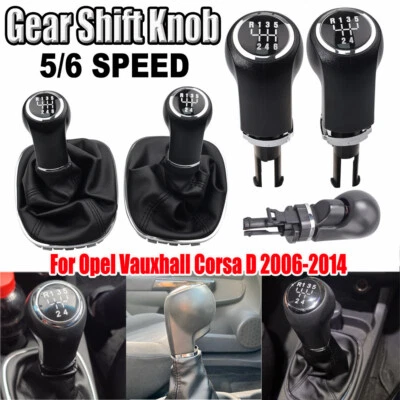 Bolsa de cambio 5/6 palanca de cambios para Opel Vauxhall Corsa D 2006-2014 - Imagen 1 de 4