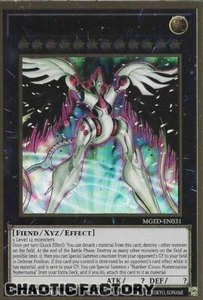 YUGIOH MGED-EN031 Number C1000: Numerounius Premium Gold Rare 1st Edition NM - Picture 1 of 1