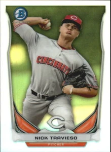 2014 Bowman Chrome Bowman Scout Top 5 Mini Refractors #BMCR5 Nick Travieso - Picture 1 of 2