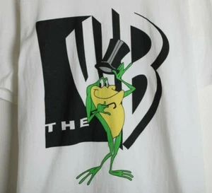 Vintage 90s Warner Bros Michigan J Frog T Shirt Chuck Jones Made In USA Size L - Picture 1 of 7