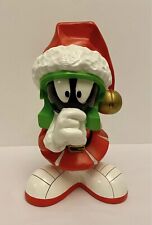 Vintage - 1998 Looney Tunes - Marvin the Martian Christmas Figurine 11"