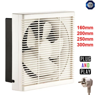 BVN Axialventilator Fensterventilator Fenster Wand Ventilator Zuluft Abluft