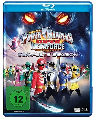 POWER RANGERS - SUPER MEGAFORCE - die komplette TV-Serie 2 BLU-RAY Box NEU