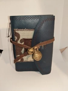 DIARIO DE CUERO HECHO A MANO/CUADERNO DE CUADERNO/DIARIO CUBIERTA DE CUERO RECICLADO PAPEL HECHO A MANO - Imagen 1 de 15