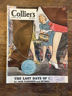 Collier’s August 25, 1945 Paper Magazine - Image 1 of 4