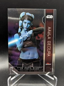 Star Wars Topps Finest 2023 Aayla Secura FN-20 Holo Base Card - Picture 1 of 1