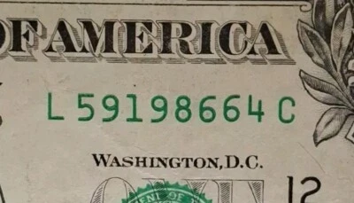 May 9th 1986 Birthday Anniversary  Note $1 One Dollar Bill FREE SHI 🇺🇸  - Image 1 of 4