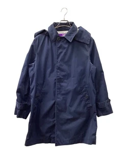 THE NORTH FACE PURPLE LABEL men's soutien collar coat size M navy Solid USED - Picture 1 of 10