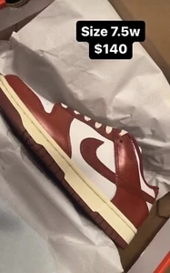 Size 7.5 - Nike Dunk Low SE Sisterhood - Team Red W - Picture 1 of 1