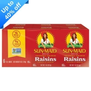 Sun-Maid California Sun-Dried Raisins - 1oz / 6ct - Picture 1 of 12