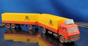 MERCEDES-BENZ FERNLASTZUG HOLERT TRUCK/TRAILER BY WIKING #455 HO SCALE MINT - Picture 1 of 18