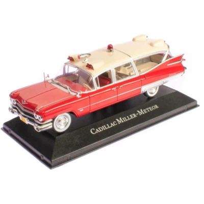 Atlas KX02 Cadillac Superior Miller Météore Ambulance W 1:43 Echelle - T48 - Photo 1/4