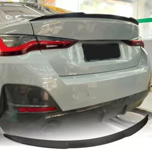 Fits BMW G26 430i 440i I4 4-Door 2021UP REAL CARBON Rear Trunk Spoiler Boot Wing - Bild 1 von 13