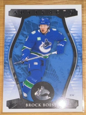 2023-24 Upper Deck Artifacts - #43 Brock Boeser Vancouver Canucks - Image 1 of 2