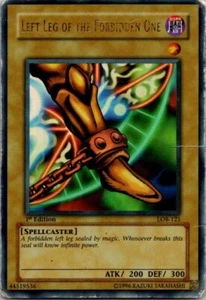 Linkes Bein des Verbotenen LOB-121 1. Auflage Yugioh Asiatisch Englisch HP - Bild 1 von 2