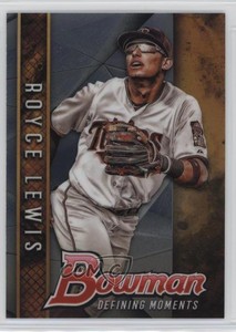 2017 Bowman Draft Bowman Defining Moments Royce Lewis #BDM-RL