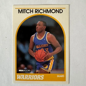1989-90 NBA Hoops Mitch Richmond #260 Rookie Basketball Karte RC Warriors RAR - Bild 1 von 2