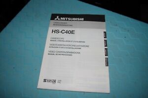 Mitsubishi HS C40E Manual (Multi language)