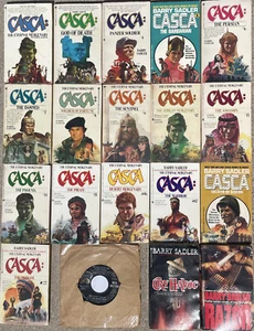 Lot of 16 Books, The Eternal Mercenary by Barry Sadler, plus 3 More Items - Picture 1 of 10