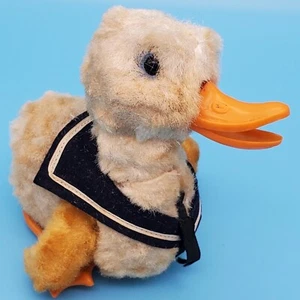 Vintage Max Carl Original ? Wind Up Sailor Duck Metal Bottom & Key Works 5 In H - Picture 1 of 18