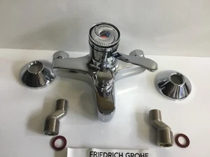 Wannenarmatur Grohe Euromix Alt Chrom, Wannenbatterie, Rarität, 33421000 - Bild 1 von 10