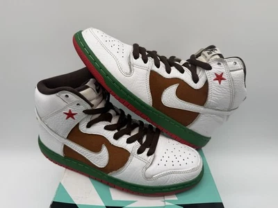 Nike SB Dunk High Premium Cali 2014 313171 201 talla 8 para hombre Foto 1 de 4